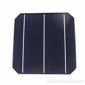 Hot selling 3BB 6" high efficiency attractive appearance Taiwan brand mono solar cell
